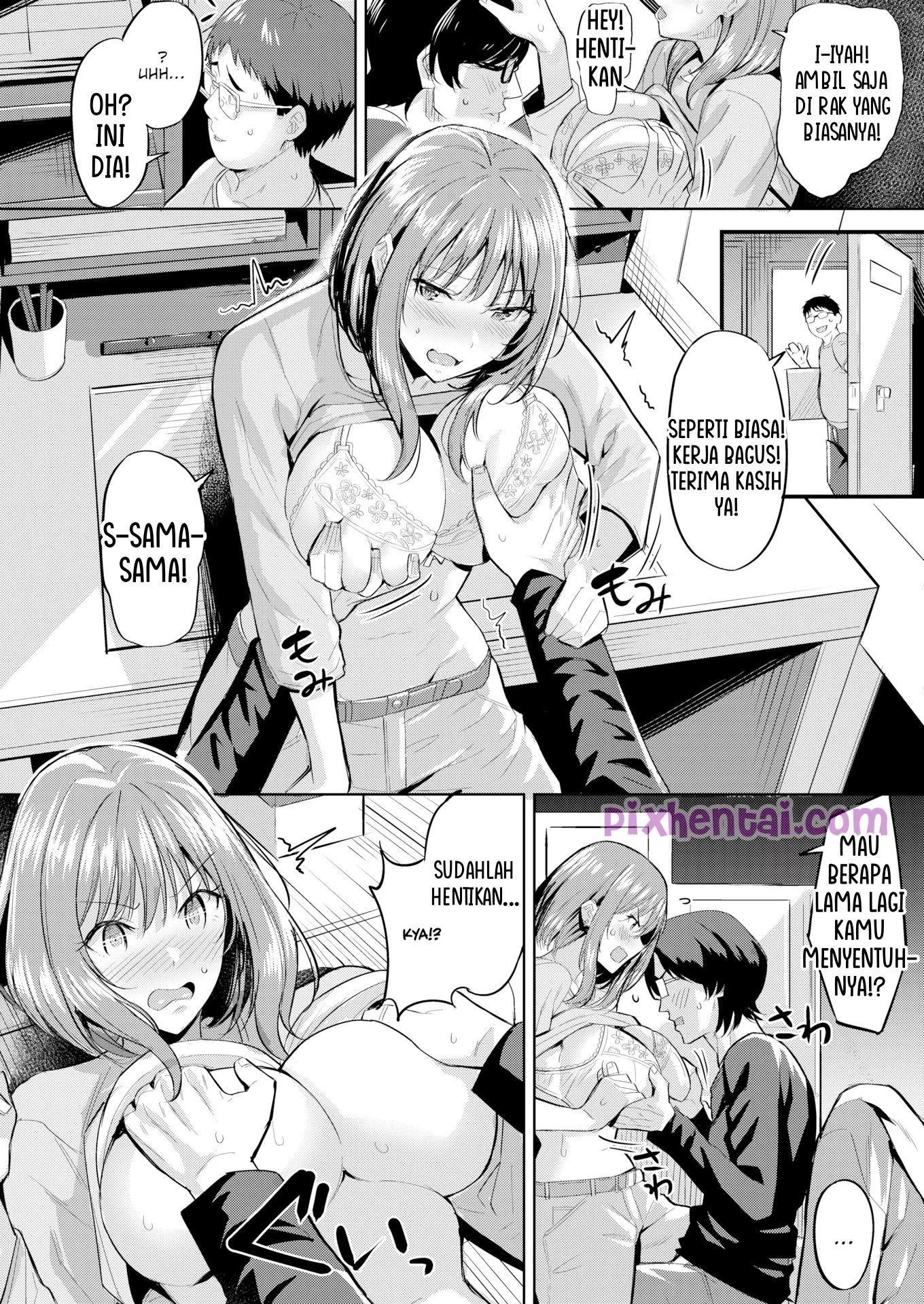 Komik hentai xxx manga sex bokep Susuku Jadi Bahan Referensi Animator 8